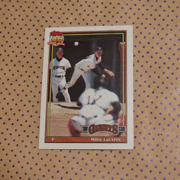 Mike LaCoss #242 Baseball Card - Picture 1 of 1